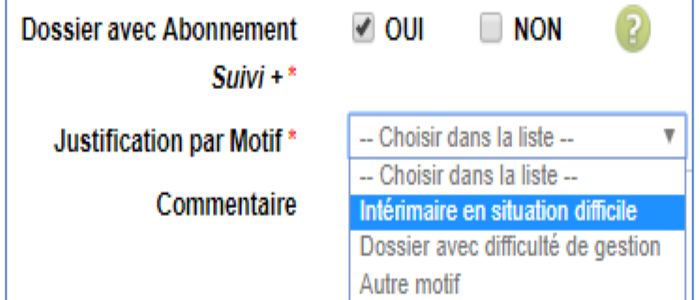 Suivez vos dossiers particuliers avec le Suivi +