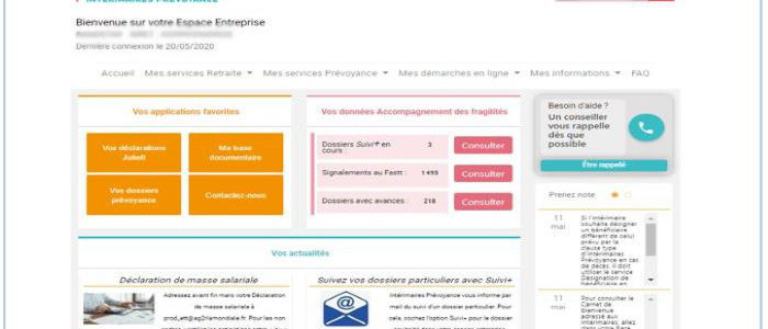 Votre espace entreprise fait peau neuve